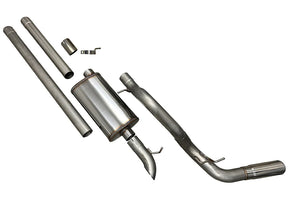 Speed Engineering® (07+) Silverado/Sierra 1500 V8 304SS 3.5" Cat-Back Exhaust with Axle Dump Exit