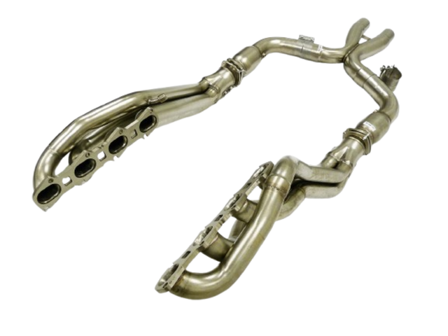 Ford Mustang GT500 5.4L 4V 304SS 1-7/8 Long Tube Exhaust Headers with Catted X-Pipe
