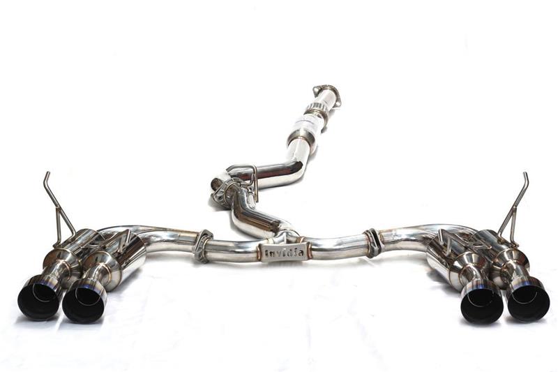 Invidia 12+ Subaru BR-Z/FR-S Gemini/R400 Single Layer Titanium Tip Cat-back Exhaust