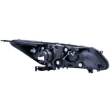 ANZO 2013-2015 Honda Accord (4dr ONLY) Projector Headlights w/ U-Bar Black