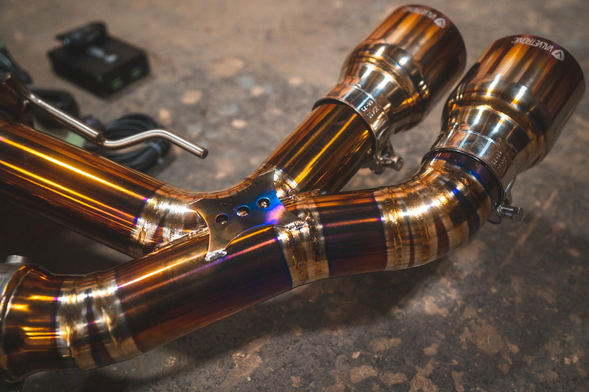 Valvetronic Designs® BMW X3M/X4M F97/F98 Valved Sport Cat-Back Exhaust with 4" OD Tips