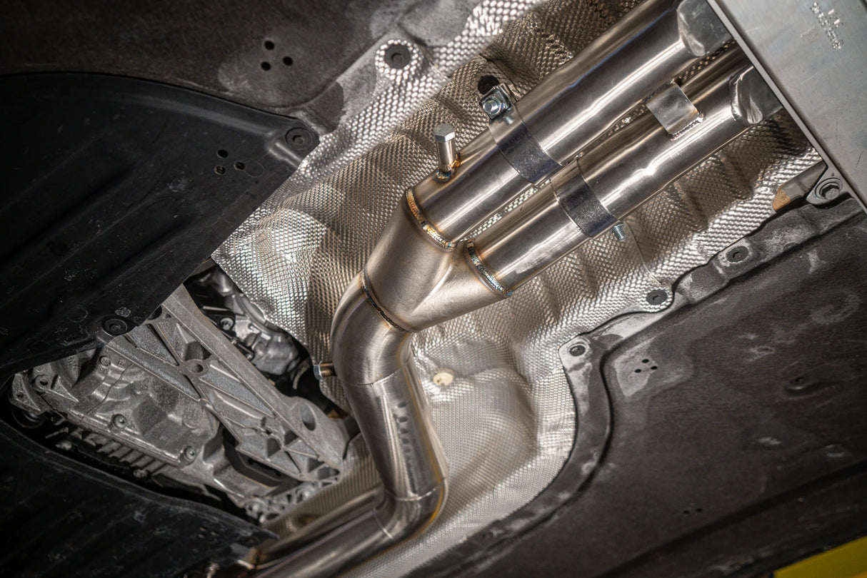 Valvetronic Designs® BMW M240i G42 Valved Sport Cat-Back Exhaust with 4" OD Tips