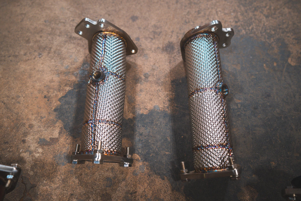 Valvetronic Designs® Corvette C8 Titanium Valved Sport Cat-Back Exhaust with 4" OD Tips