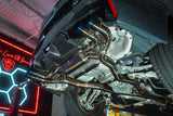 Valvetronic Designs® BMW M5 F90 Valved Titanium Cat-Back Exhaust with 4" OD Tips