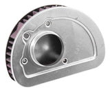 K&N Replacement Unique Air Filter 6.625in L x 4.75in W x 1.625in H with 1 Flange for Harley-Davidson
