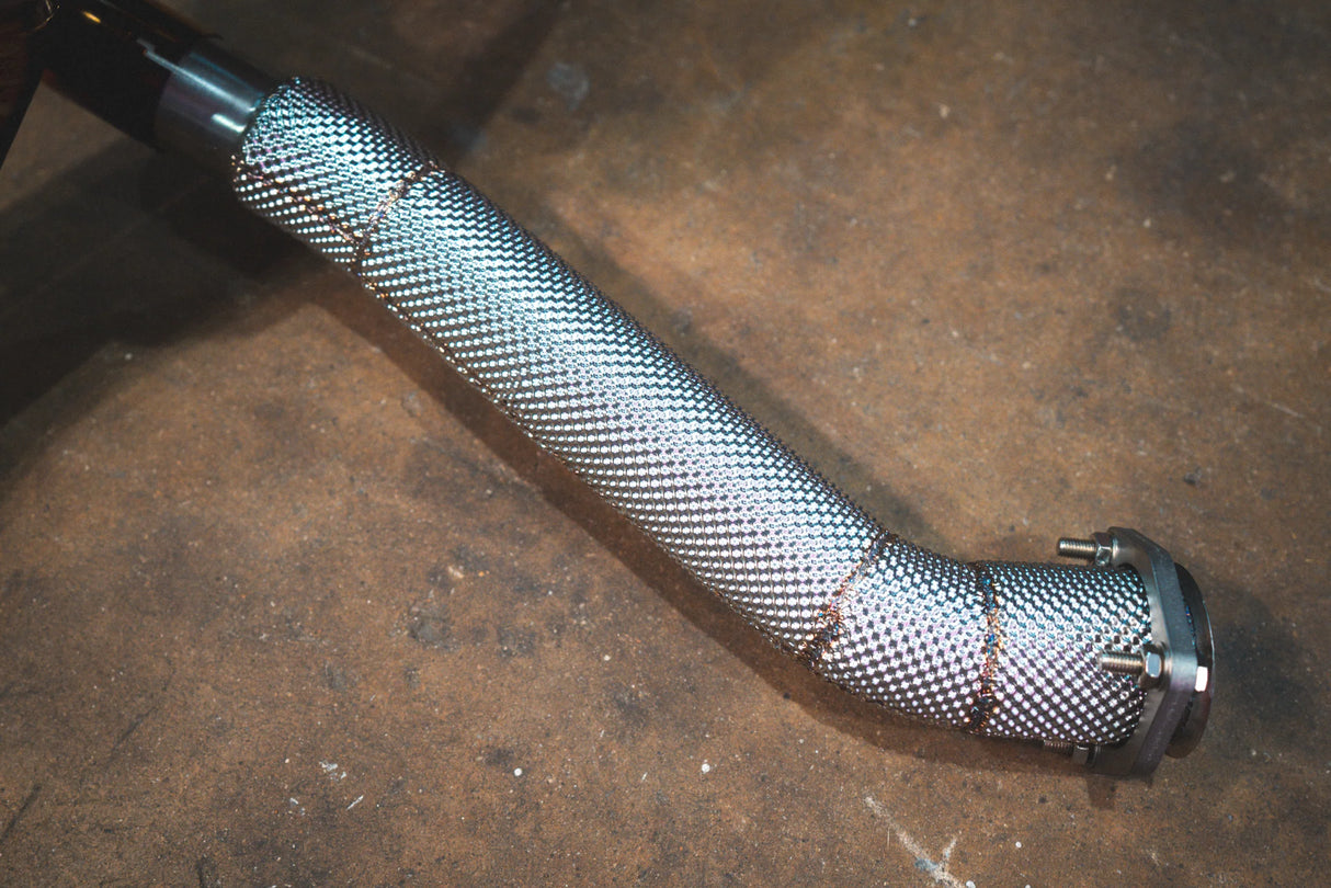 Valvetronic Designs® Ferrari F430 Spider Valved Sport Cat-Back Exhaust with 4" OD Tips