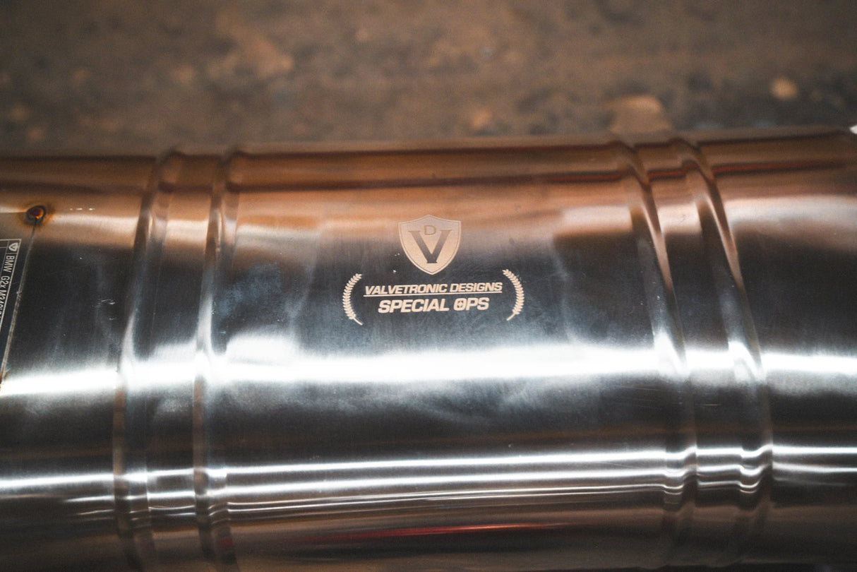 Valvetronic Designs® BMW M340i/M440i G20/G22 Valved Sport Cat-Back Exhaust with 4" OD Tips
