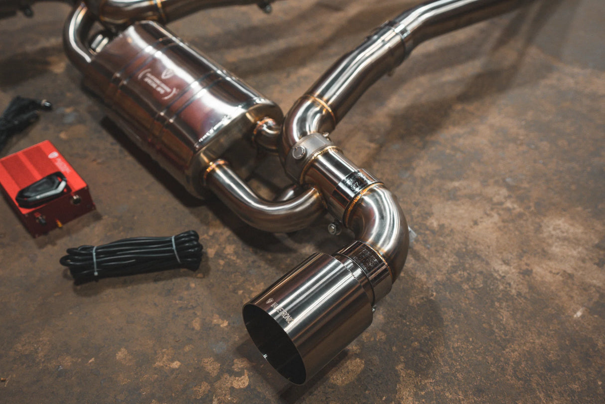 Valvetronic Designs® Toyota GR Supra A90/A91 Valved Sport Cat-Back Exhaust with 4" OD Tips