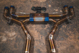 Valvetronic Designs® BMW X5M/X6M F95/F96 Valved Sport Cat-Back Exhaust with 4" OD Tips
