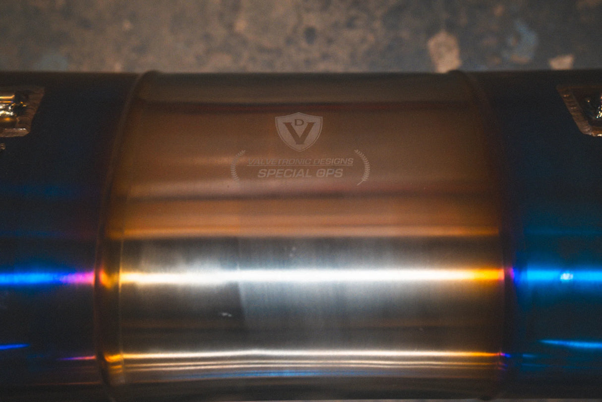 Valvetronic Designs® BMW M8 F91/F92/F93 Valved Sport Cat-Back Exhaust with 4" OD Tips