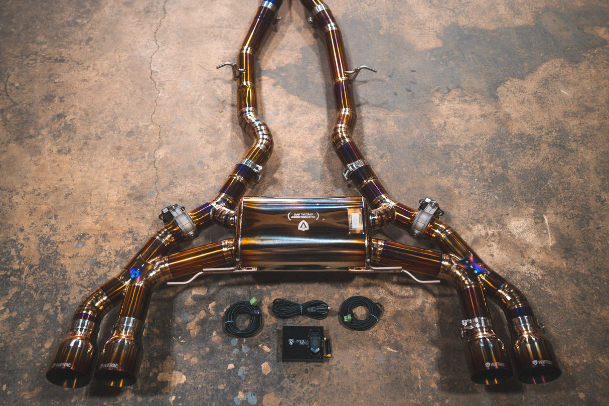 Valvetronic Designs® BMW X3M/X4M F97/F98 Valved Sport Cat-Back Exhaust with 4" OD Tips