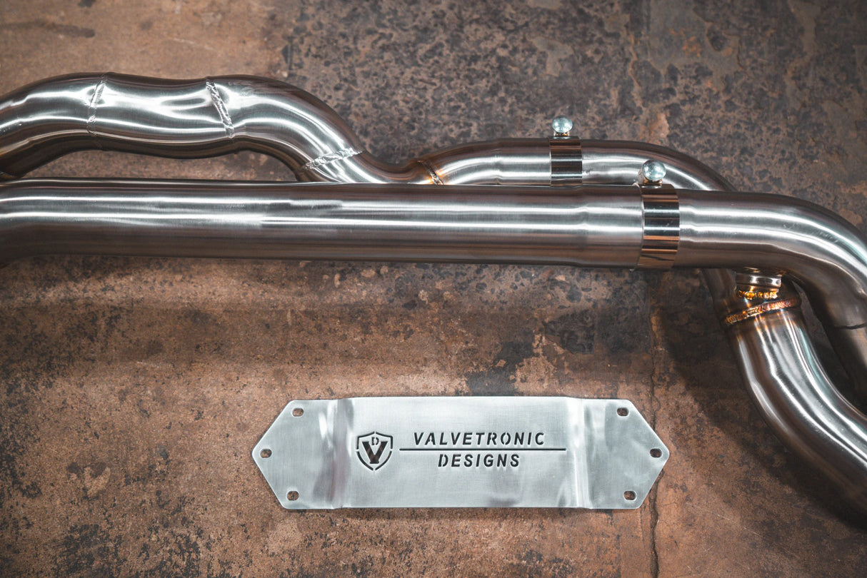 Valvetronic Designs® BMW M3/M4 F8x Valved Sport Cat-Back Exhaust with 4" OD Tips