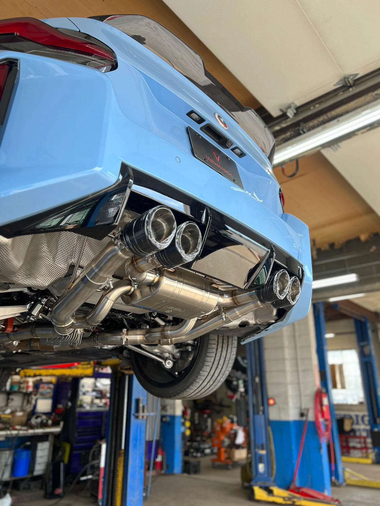 Valvetronic Designs® BMW M2 G87 Valved Cat-Back Exhaust with Quad 4" OD Tips