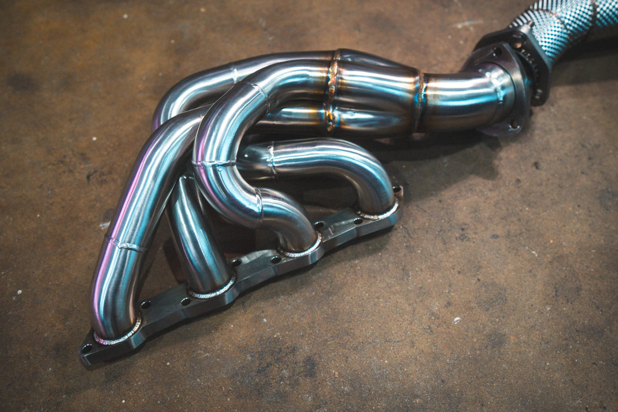 Valvetronic Designs® Ferrari F430 Spider Valved Sport Cat-Back Exhaust with 4" OD Tips