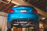 Valvetronic Designs® BMW F87 M2 Competition Equal Length Valved Sport Cat-Back Exhaust with 4" OD Tips