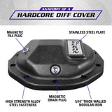Yukon Gear Hardcore Nodular Iron Cover for Rear GM 8.6in w/8mm Cover Bolts