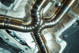 Valvetronic Designs® BMW M5 F90 Valved Titanium Cat-Back Exhaust with 4" OD Tips