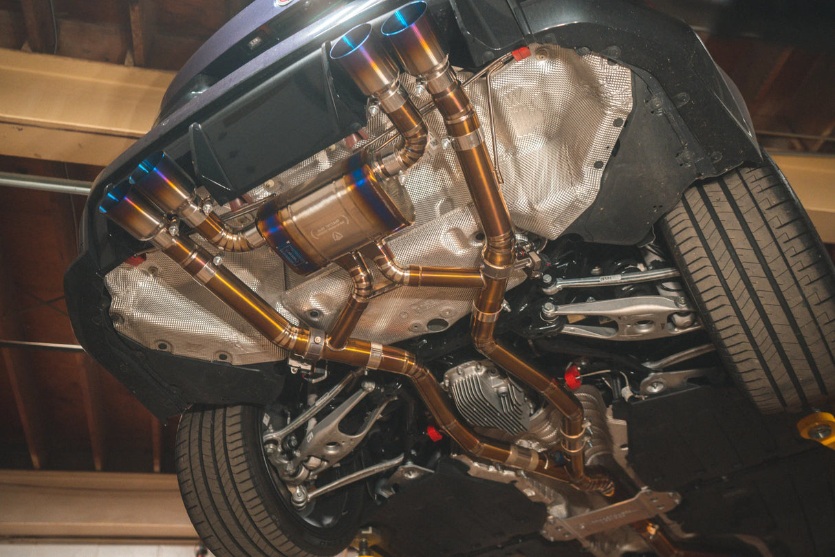 Valvetronic Designs® (20-25) BMW M3/M4 G8x Valved Sport Cat-Back Exhaust with 4" OD Tips
