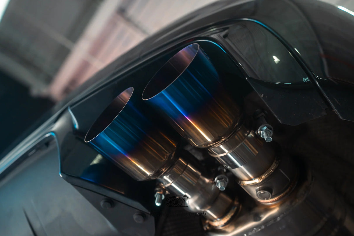 Valvetronic Designs® BMW F10 M5/F06 M6 Valved Sport Cat-Back Exhaust with 4" OD Tips