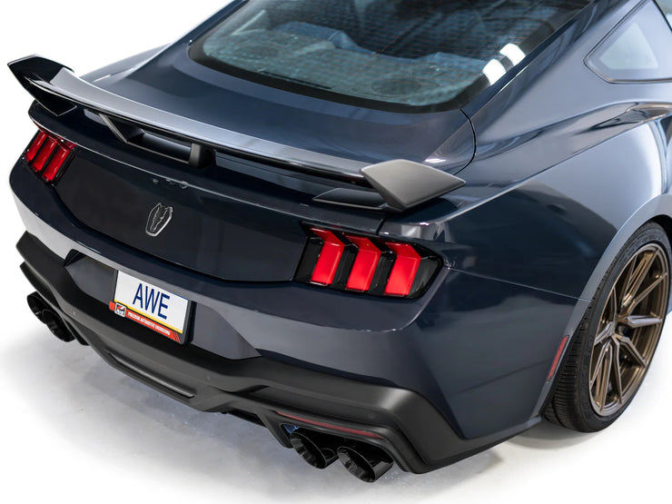 Awe Tuning®  3025-43375 Ford Mustang S650 Dark Horse SwitchPath™ Cat-Back Exhaust with 5" OD Tips