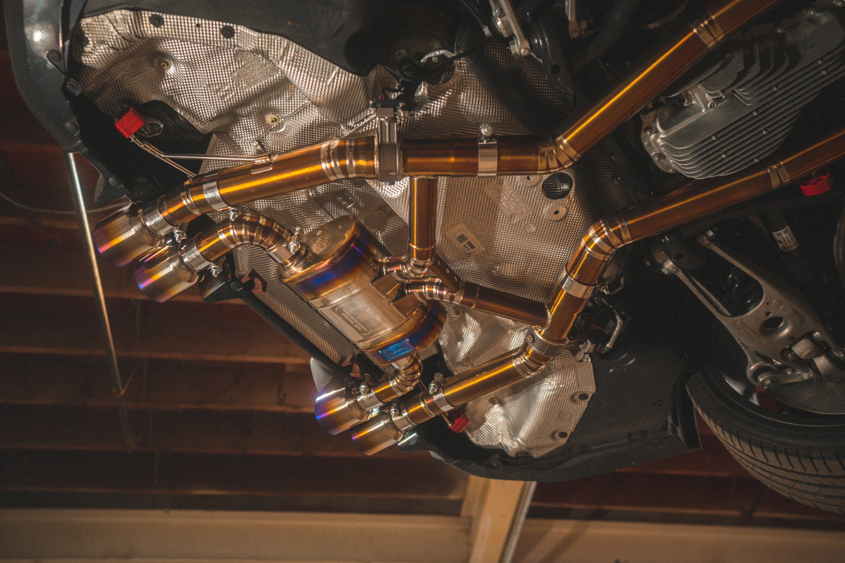 Valvetronic Designs® (20-25) BMW M3/M4 G8x Valved Sport Cat-Back Exhaust with 4" OD Tips