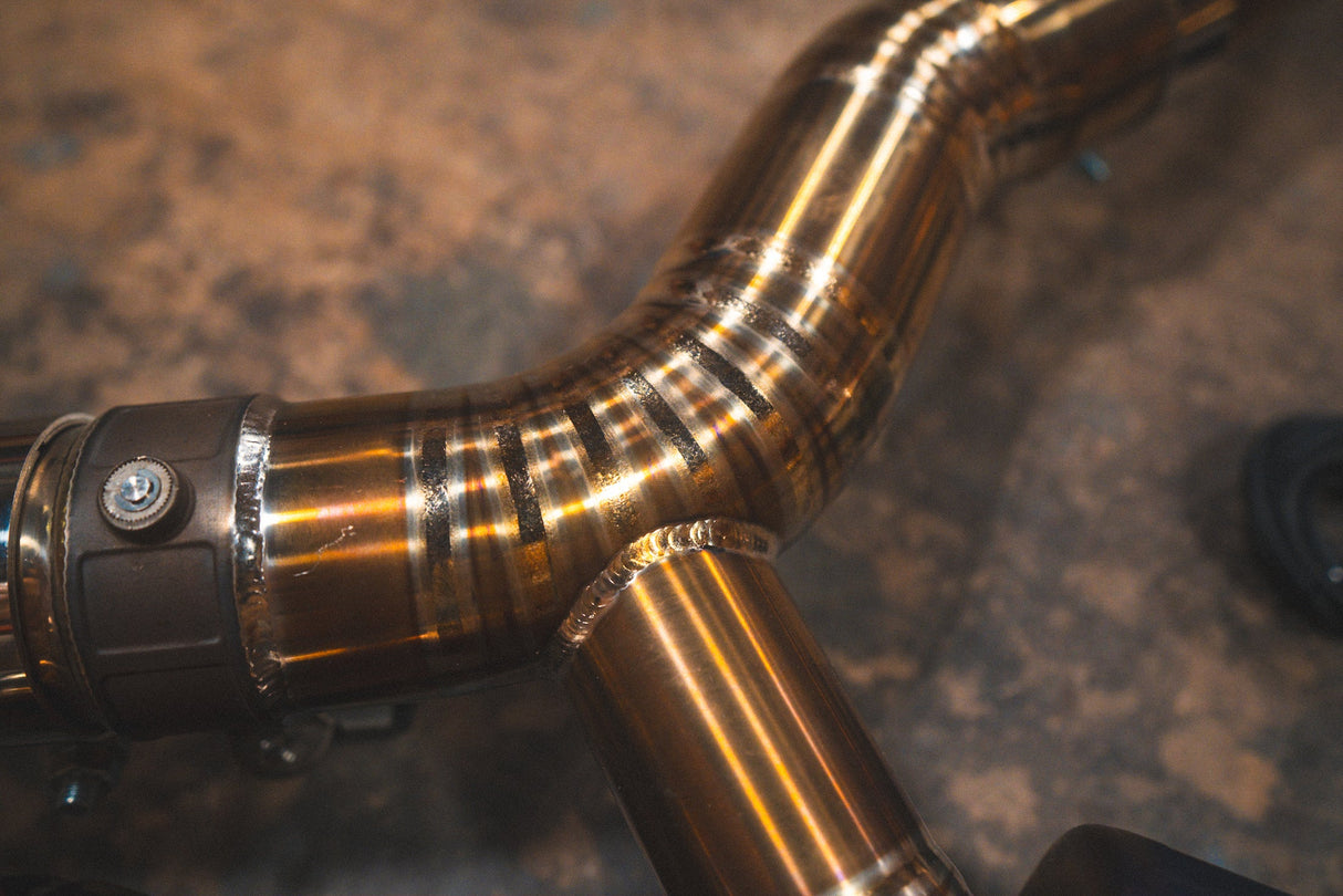 Valvetronic Designs® BMW M8 F91/F92/F93 Valved Sport Cat-Back Exhaust with 4" OD Tips