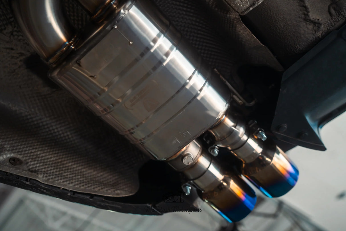 Valvetronic Designs® BMW F10 M5/F06 M6 Valved Sport Cat-Back Exhaust with 4" OD Tips
