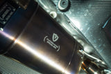 Valvetronic Designs® BMW M5 F90 Valved Titanium Cat-Back Exhaust with 4" OD Tips