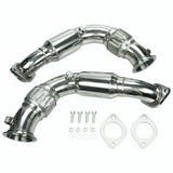 08-14 BMW 550i/650i/750i/X5/X6 N63B44 Catless Exhuast Down Pipe

