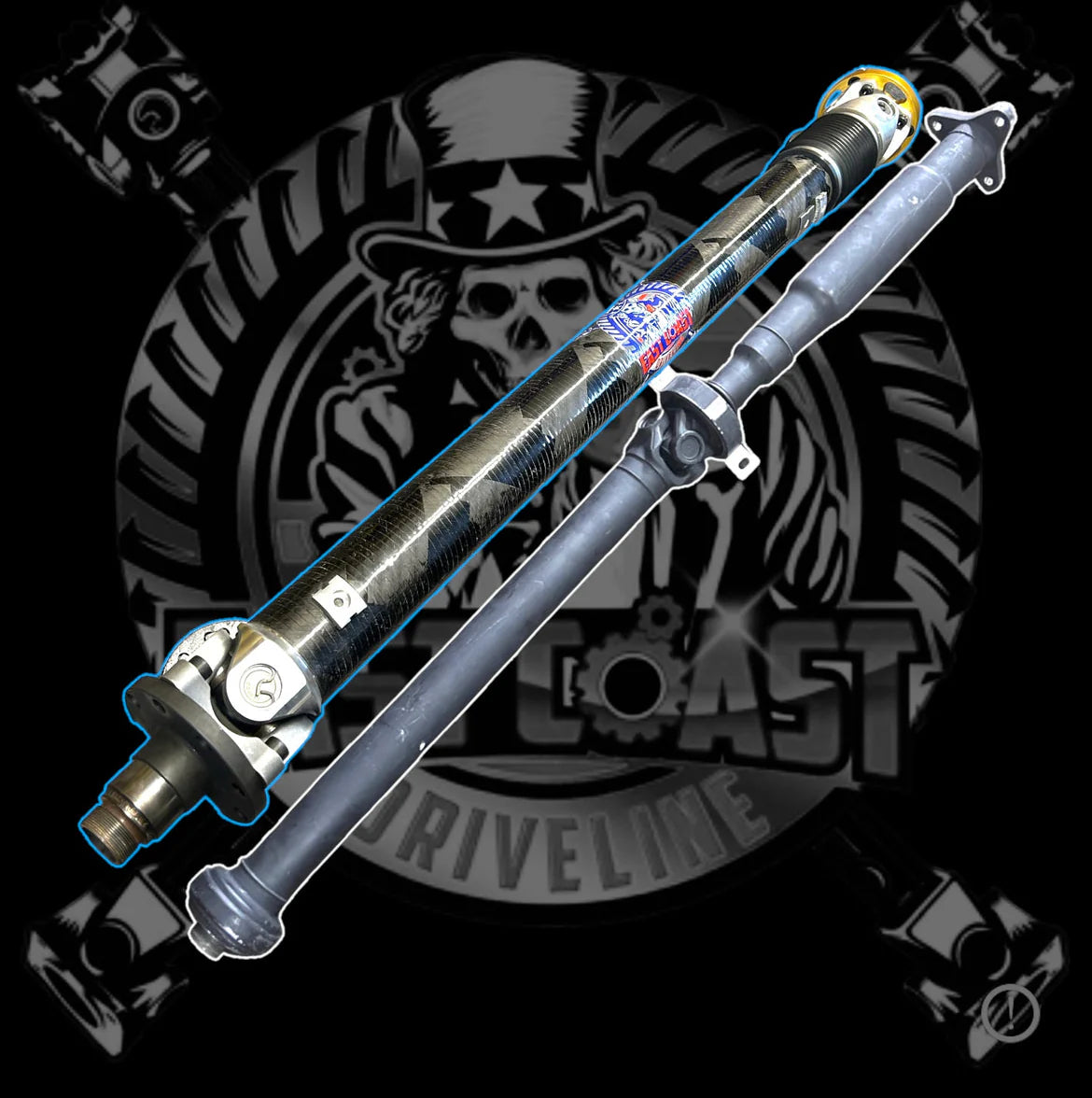 East Coast Driveline® BMW M3/M4 F8x 3.5”x .125” 1-Piece Driveshaft
