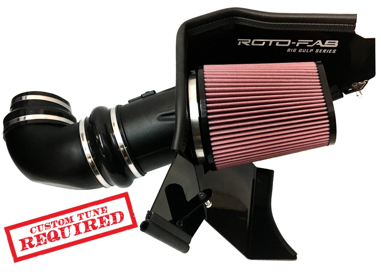 Roto-Fab® (16-19) Cadillac CTS-V 6.2L BIG GULP Cold Air Intake System with Oiled Filter