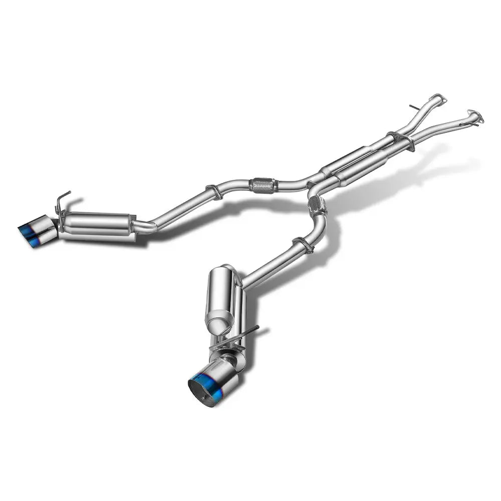 09-20 Nissan 370Z 3.7L VQ37VHR Dual Cat-Back Exhaust with 4" OD Burnt Tips