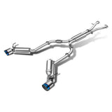 09-20 Nissan 370Z 3.7L VQ37VHR Dual Cat-Back Exhaust with 4" OD Burnt Tips