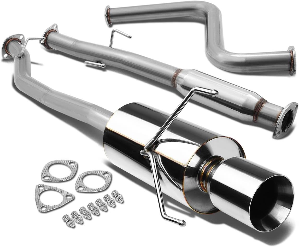 90-93 Honda Accord 1.8L/2.0L/2.2L Sedan/Coupe 3" Cat-Back Exhaust 