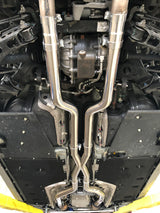 Speed Engineering® (16-19) Cadillac CTS-V 304SS 3" Catless X-Pipe (OE-Manifold)