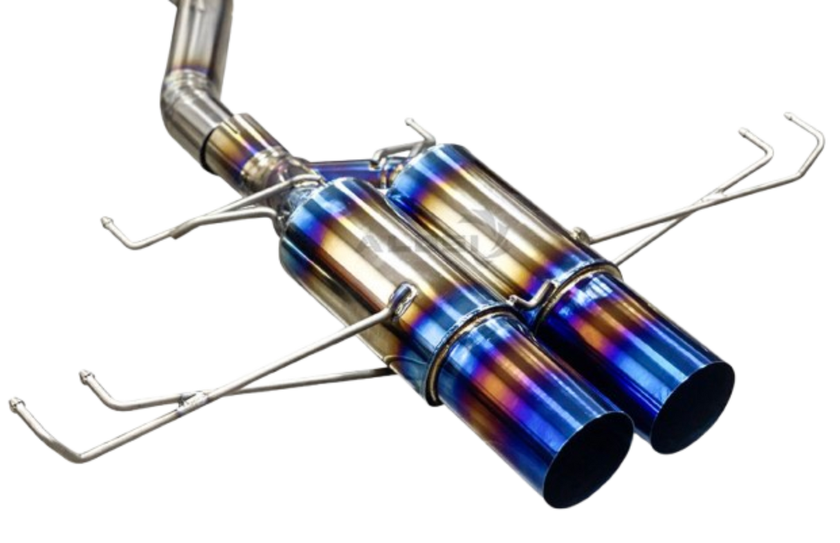 Honda Civic Type-R FL5 2.0L K20C1 Blue Titanium Cat-Back Exhaust 