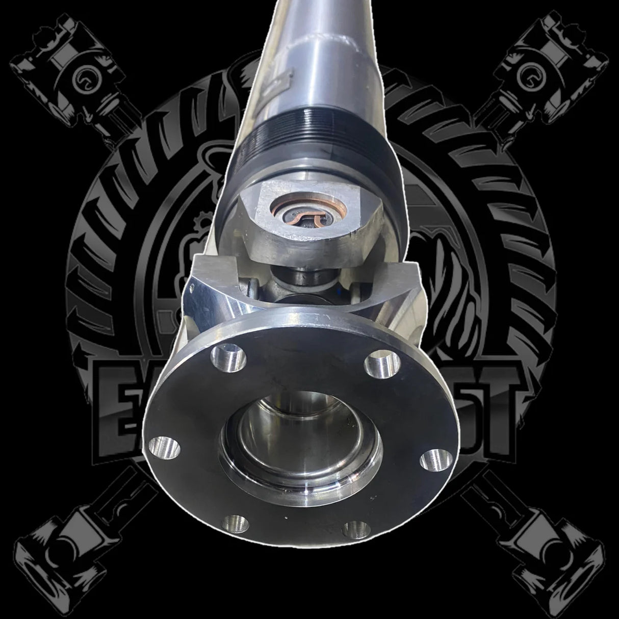 East Coast Driveline® (15-23) Charger/Challenger 8-Speed 8HP70/90 Driveshaft (7075-Т6 Aluminum Flange, 108mm CVJ conversion)