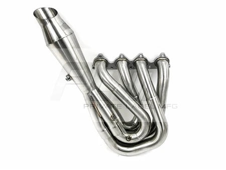 PLM® (88-01) Honda Power Driven H-Series Hood Exit Race Header 4-1 Megaphone (H22 F20B H22A)