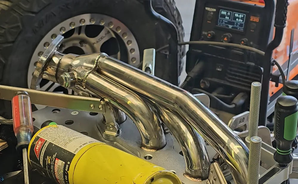 (00-04) Toyota Tundra/Sequoia 4.7L 304SS Short Tube Exhaust Headers