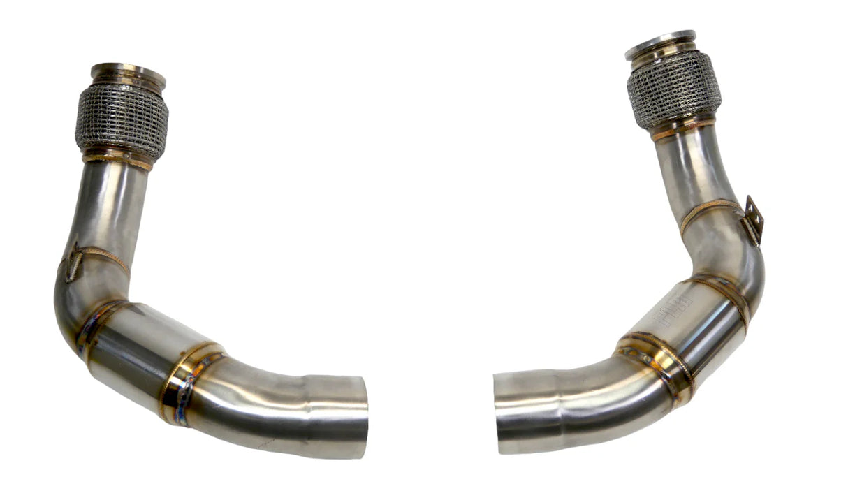 PLM® (17+) BMW M5/M8 S63B44 High Flow Catted Down Pipes