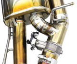09-24 Nissan GT-R R35 3.8L VR38DETT Gold Titanium Cat Back Exhaust