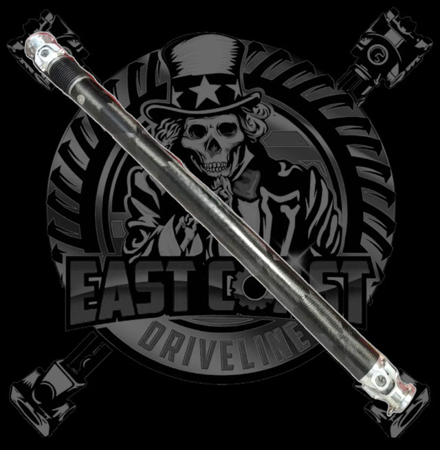 East Coast Driveline® (08-14) Challenger 5-Speed Automatic Driveshaft (3-Bolt Ends)