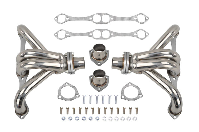 (55+) Chevy SBC V8 Small Block Hugger Exhaust Headers

