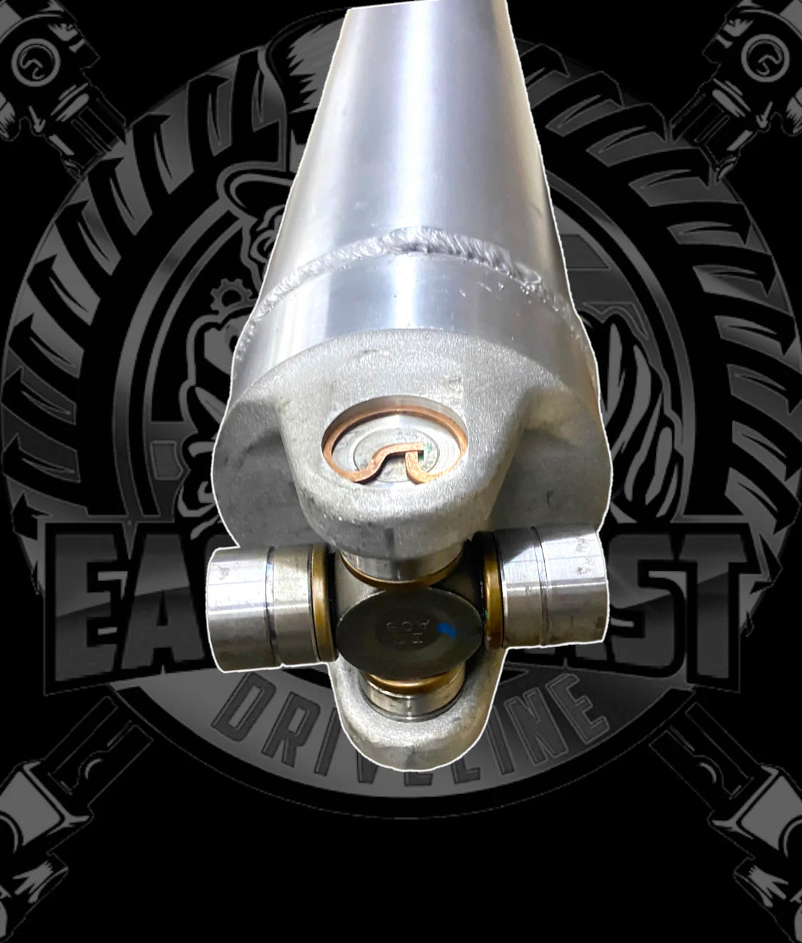 East Coast Driveline® (95-02) RAM 2500/3500 5.9L Cummins Rear 1-Piece Aluminum Driveshaft (Club or Quad Cab 8’ Bed 155” WB)