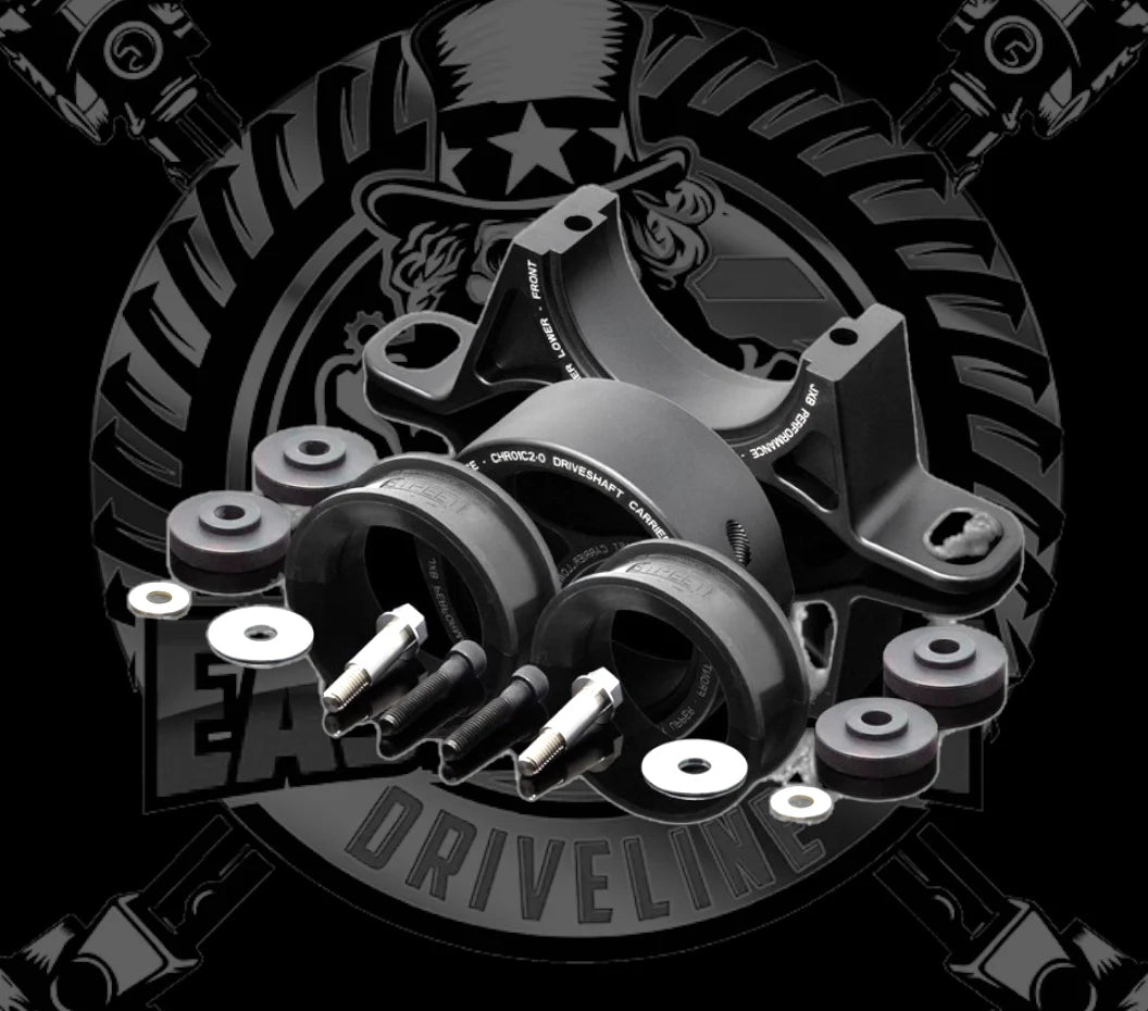 East Coast Driveline® (15-23) Mopar 8-Speed Driveshaft Center Support Bearing Carrier Upgrade