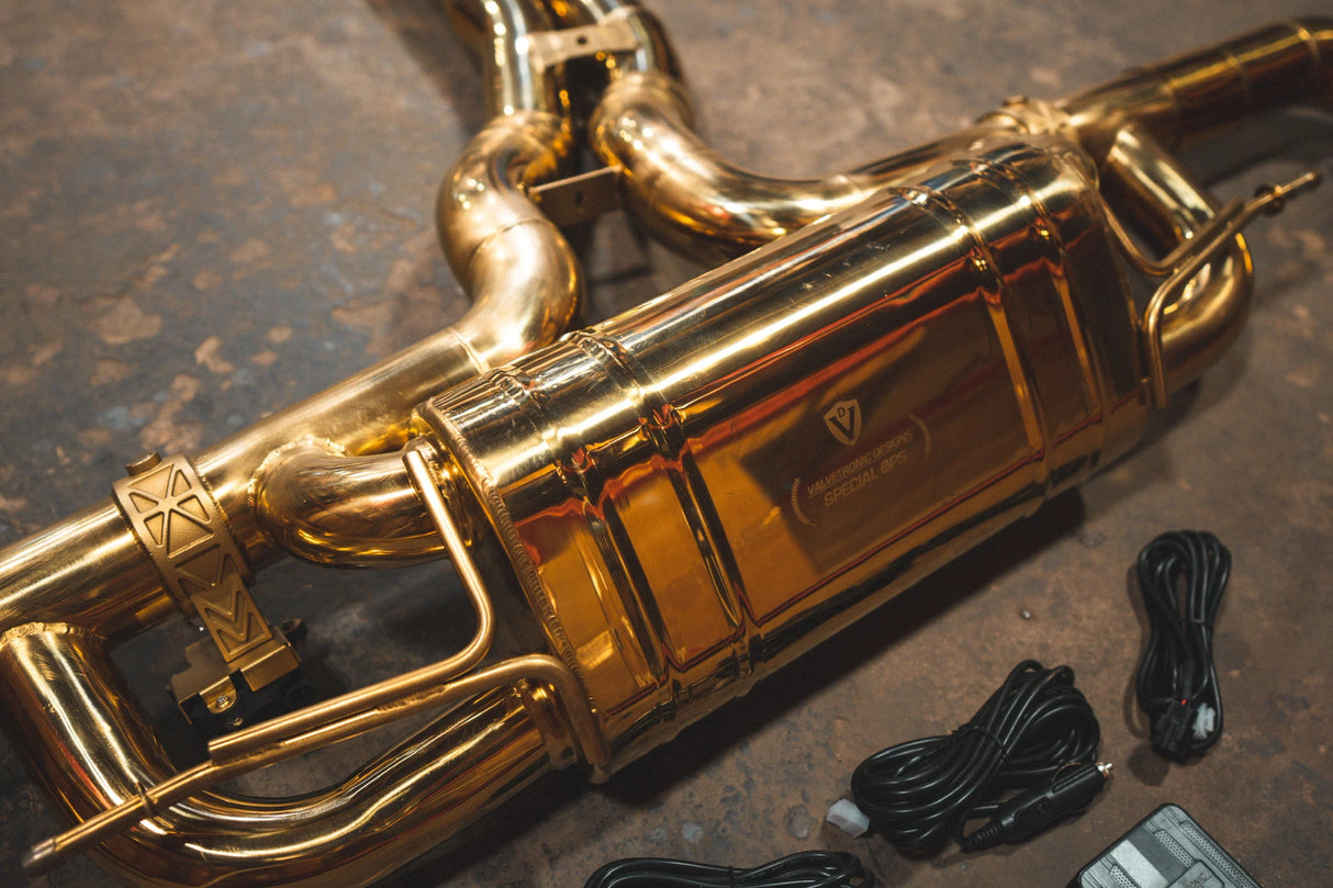 Valvetronic Designs® Audi RSQ8 Valved Sport Titanium Cat-Back Exhaust System