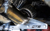 CTS Turbo® (06-13) Audi A3/S3/TT/TTS/Golf R 2.0L 304SS 3.5" Catted Mid-Pipe Kit