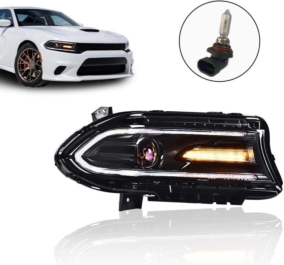 15-23 Dodge Charger Passenger Side Head Light DRL Strip (Halogen)
