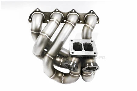 PLM® Power Driven T4 Top Mount Turbo Manifold with Dual Wastegates B-Series B16 B18 B20