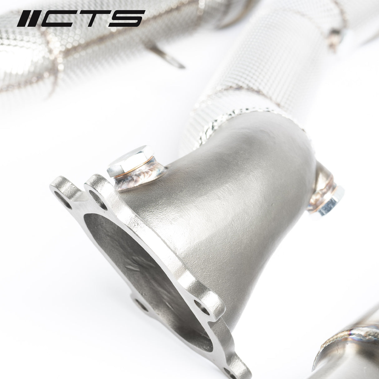 CTS Turbo® (12-19) Audi S6/S7/RS7 C7 4.0L 304SS 3" Catless Downpipe Set